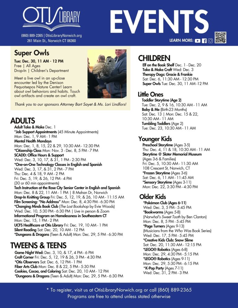 December Newsletter (Page 2)