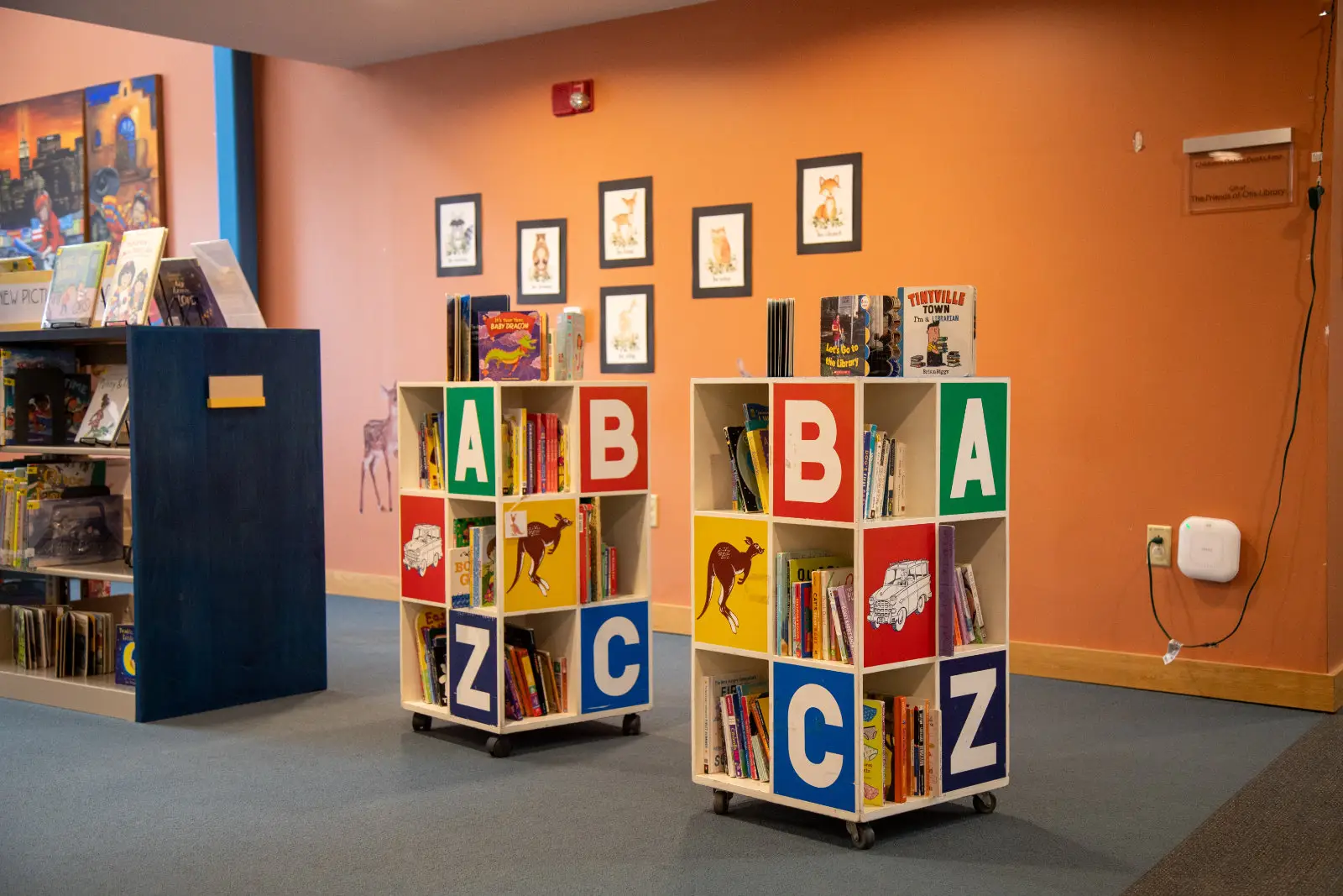 Young patrons enjoying a library program