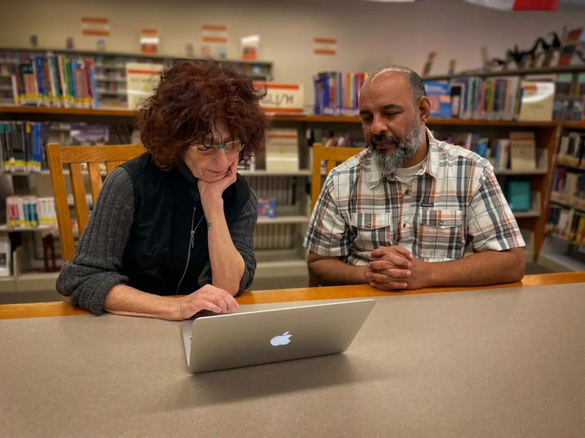 Technology help service at Otis Library